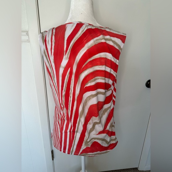 Preston & York Elegant Red Tank Top size L - Picture 5 of 8